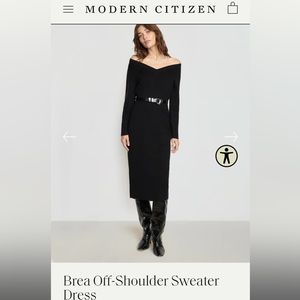 Black Brea Modern Citizen Sweater Dress